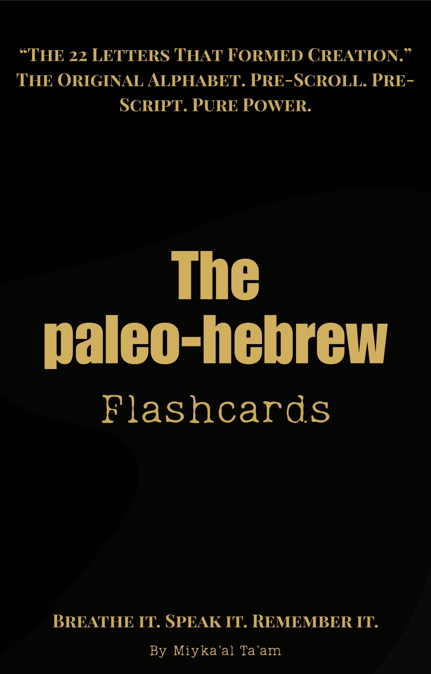 The Paleo-Hebrew Flashcards: Interactive E-book (Full 22-Letter Breakdown)